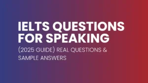 IELTS questions for speaking 2025 guide – student practicing English speaking with British Council certified trainer at Premier English House